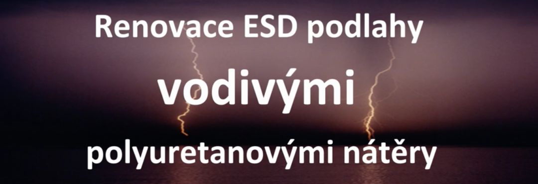 ESD elektrostatické nátěry